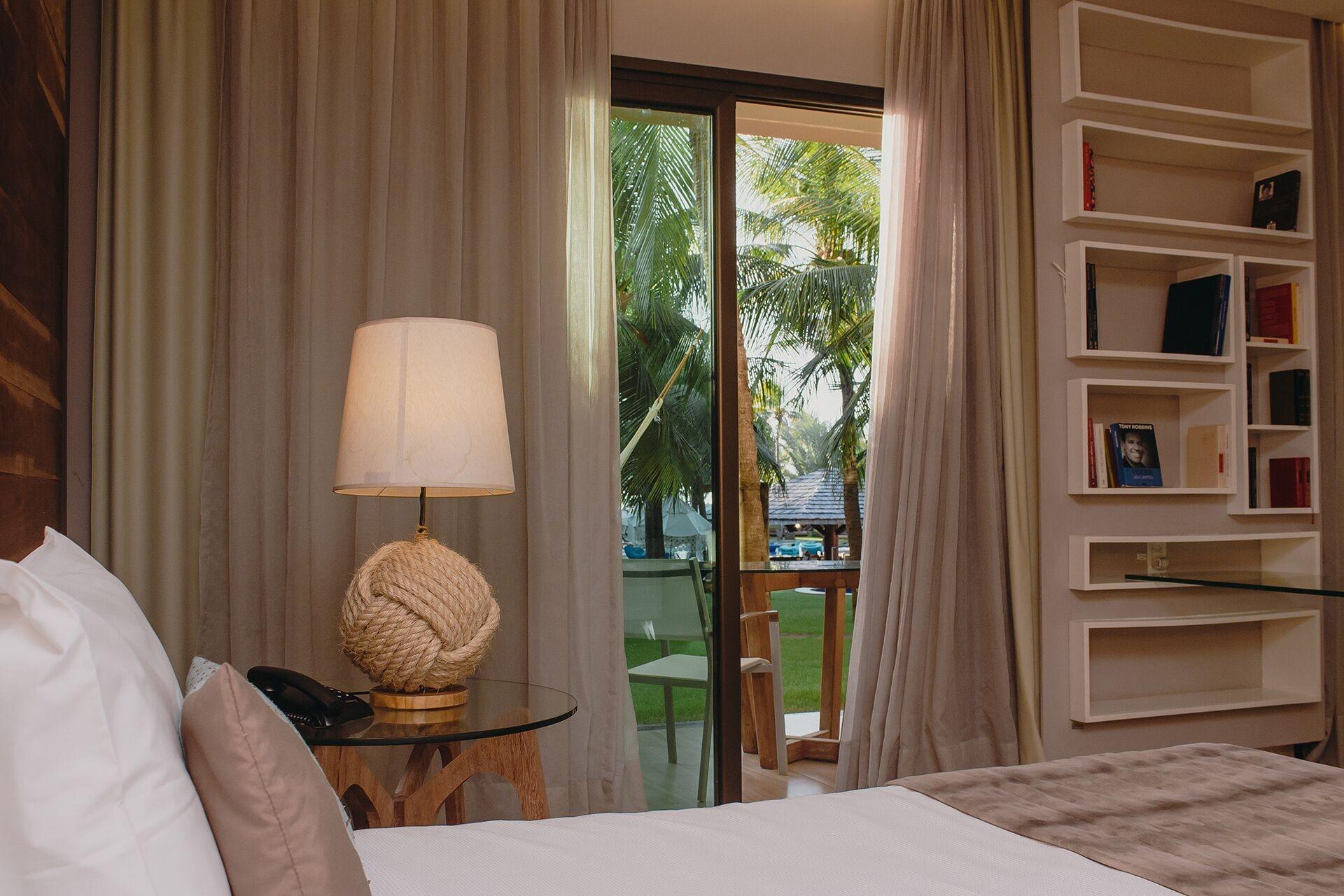 Carmel Cumbuco Resort Luaran gambar A bedroom at the hotel