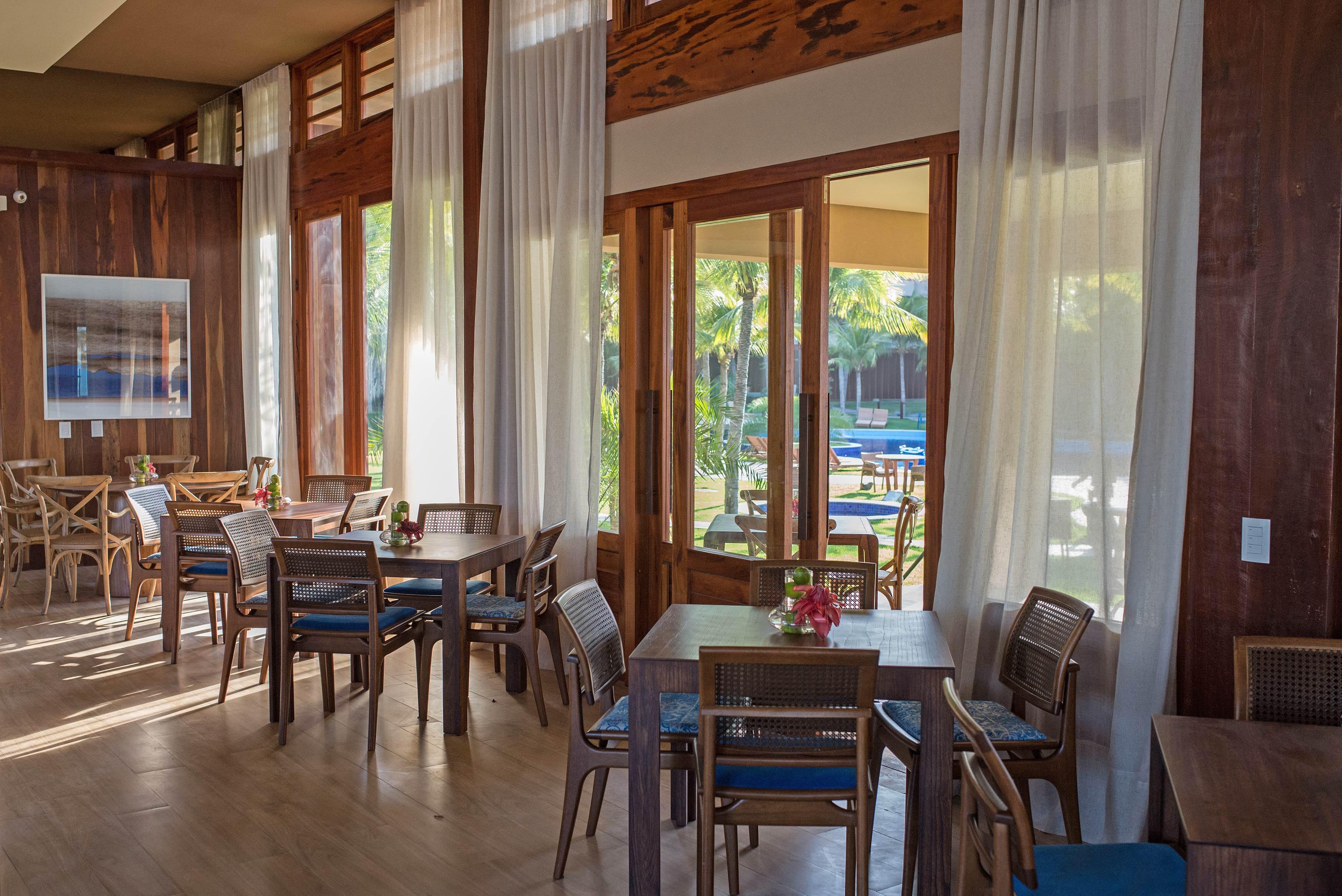 Carmel Cumbuco Resort Luaran gambar The interior of the restaurant